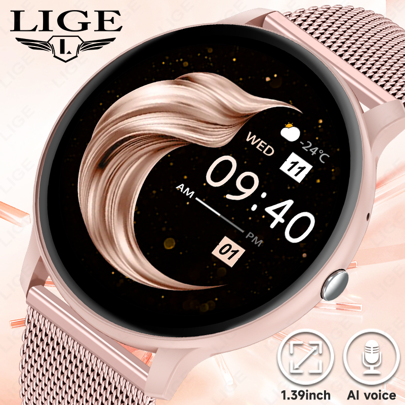 Watches Ladies Smartwatch - Новые смарт-часы 2026 года с Bluetooth-вызовами