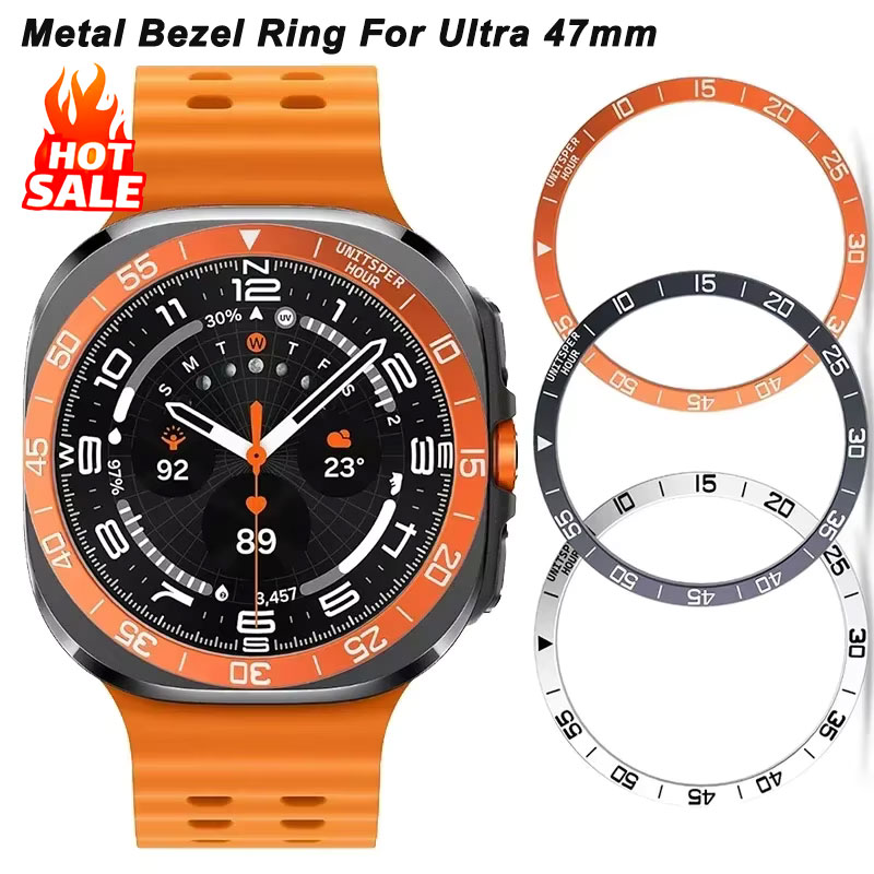 Smartwatch Ring Watches - Металлический чехол с кольцом-рамкой для Samsung