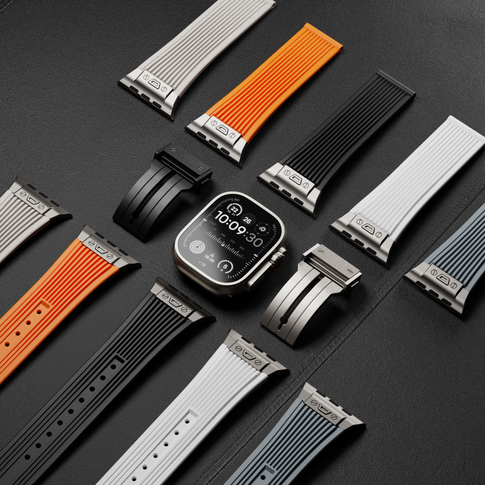 Smartwatch Slim Watches For Men - Силиконовый ремешок для Apple Watch Ultra