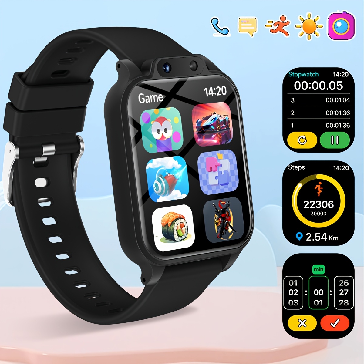 Smartwatch Watches For Boys - Умные часы для детей с 18