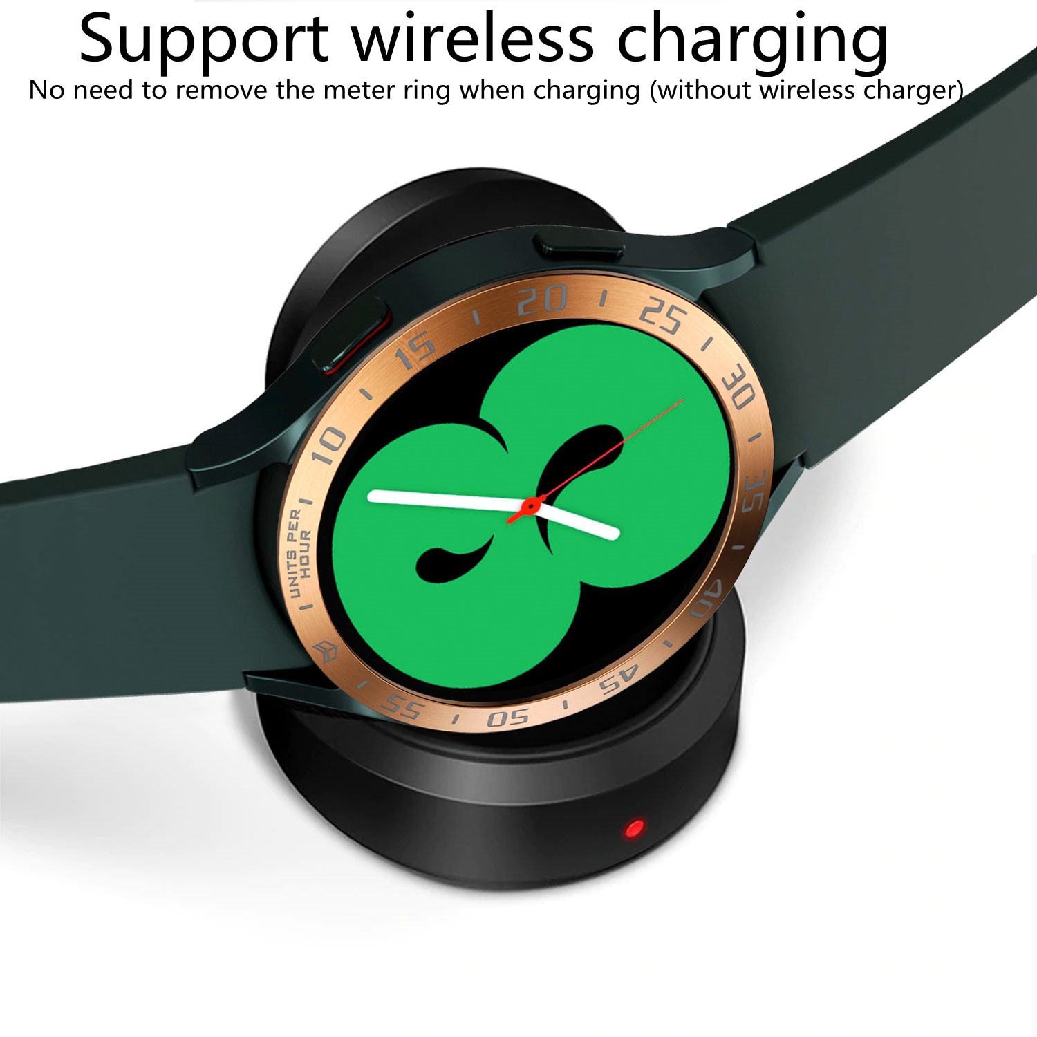 Smartwatch Ring Watches - Безель со скоростной шкалой, металлическое кольцо,