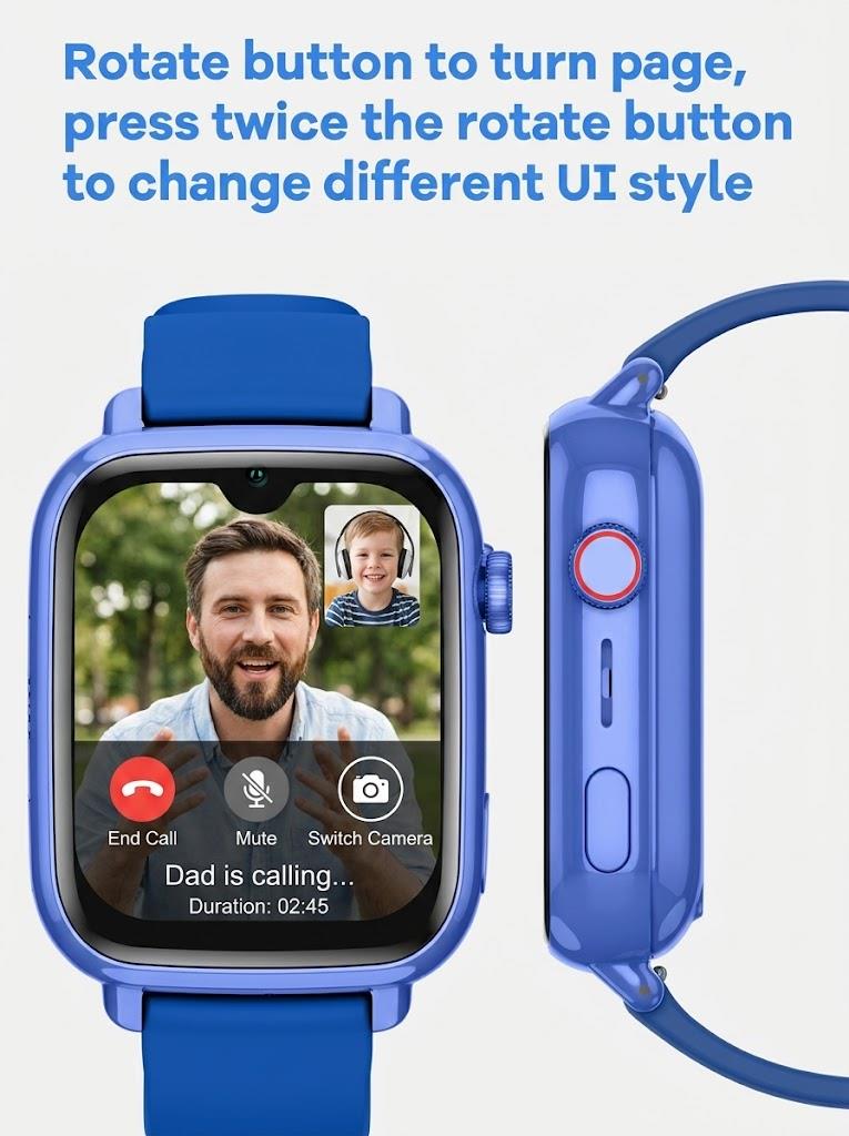 Детские смарт-часы 4G LTE с па – обзор и цена Kids Watches Not Smartwatch