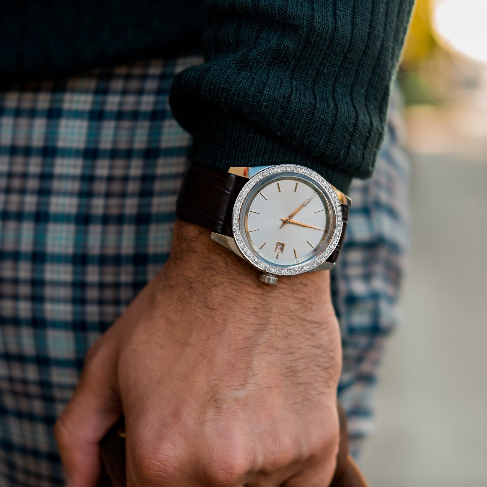 Премиум-кольцо с алмазной инкр – обзор и цена Smartwatch Ring Watches