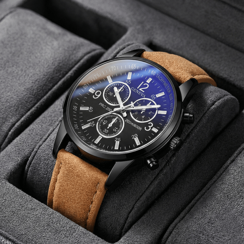 Мужские часы-хронограф Geneva, – обзор и цена Smartwatch Watches Best Gift For Men