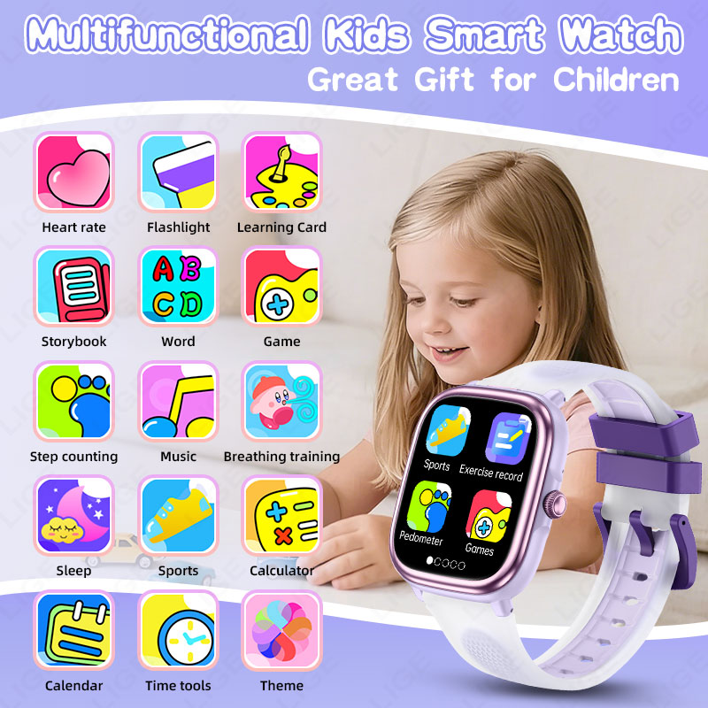 Детские умные часы LIGE, 1,83  – обзор и цена Kids Watches Not Smartwatch