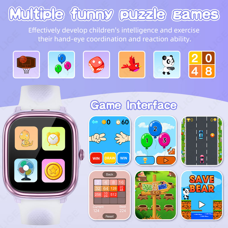 Детские умные часы LIGE, 1,83  – обзор и цена Kids Watches Not Smartwatch
