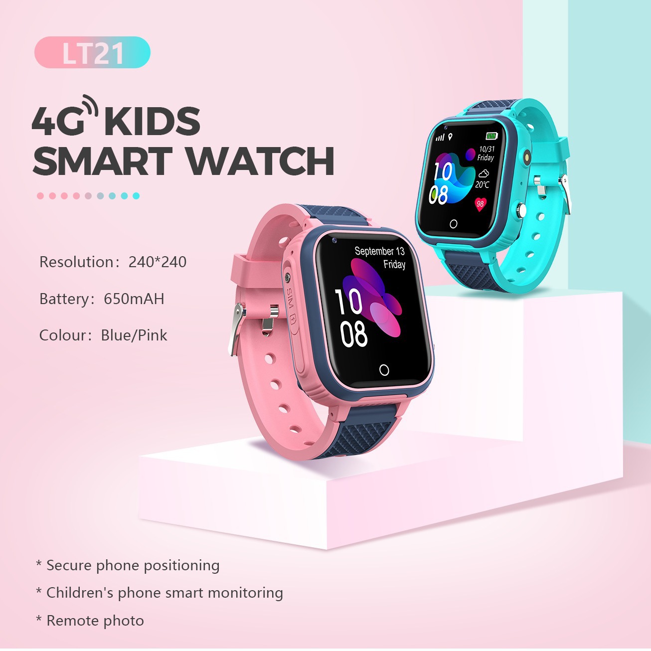 Детские умные часы, монитор с  – обзор и цена Smartwatch Watches Kids