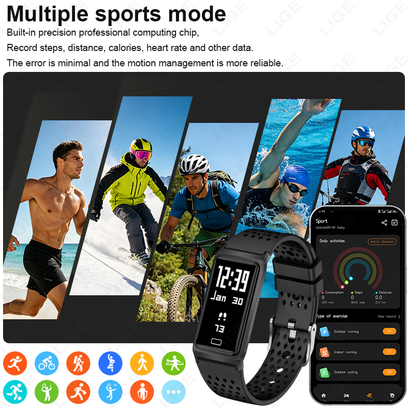 Новые ультратонкие смарт-часы  – обзор и цена Smartwatch Slim Watches For Men