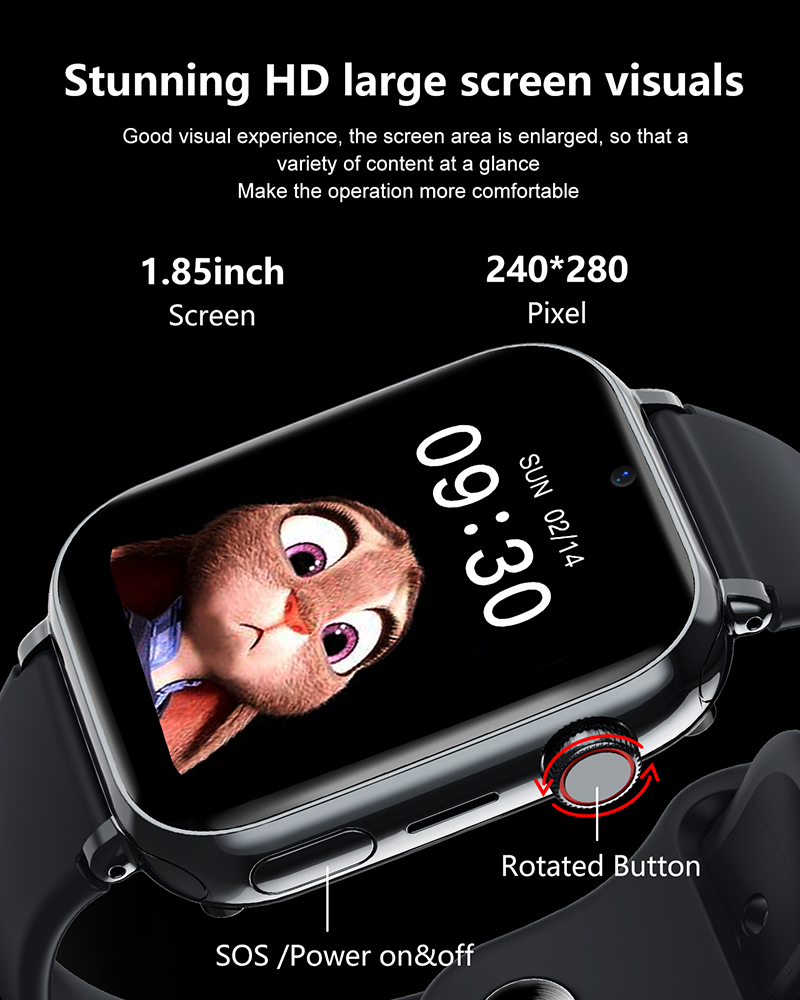 Умные часы 4G для детей, LBS-л – обзор и цена Kids Watches Not Smartwatch