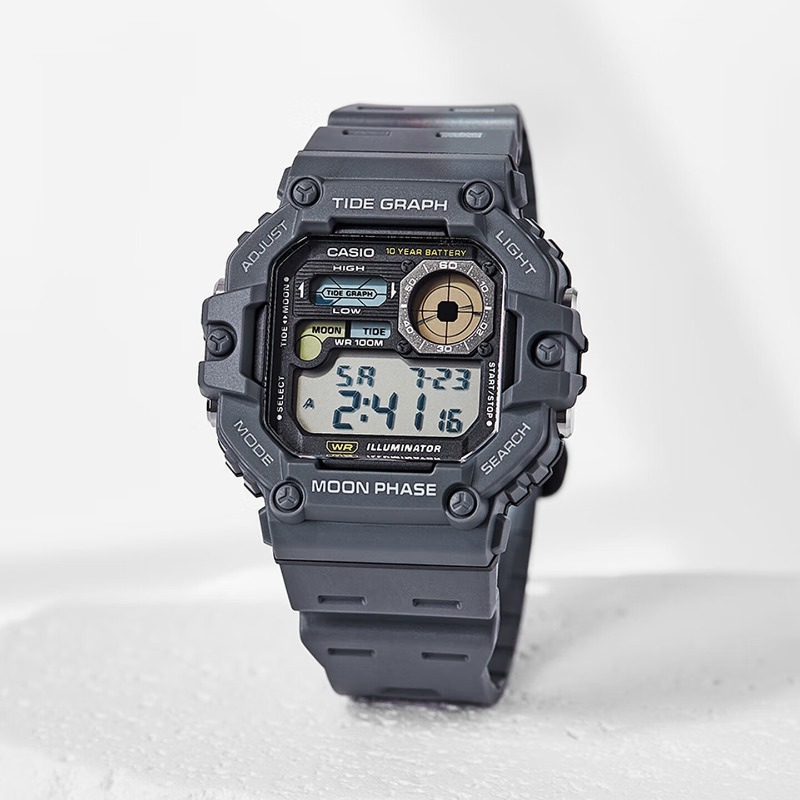 Цифровые часы Casio WS-1700H,  – обзор и цена Vintage Digital Watch