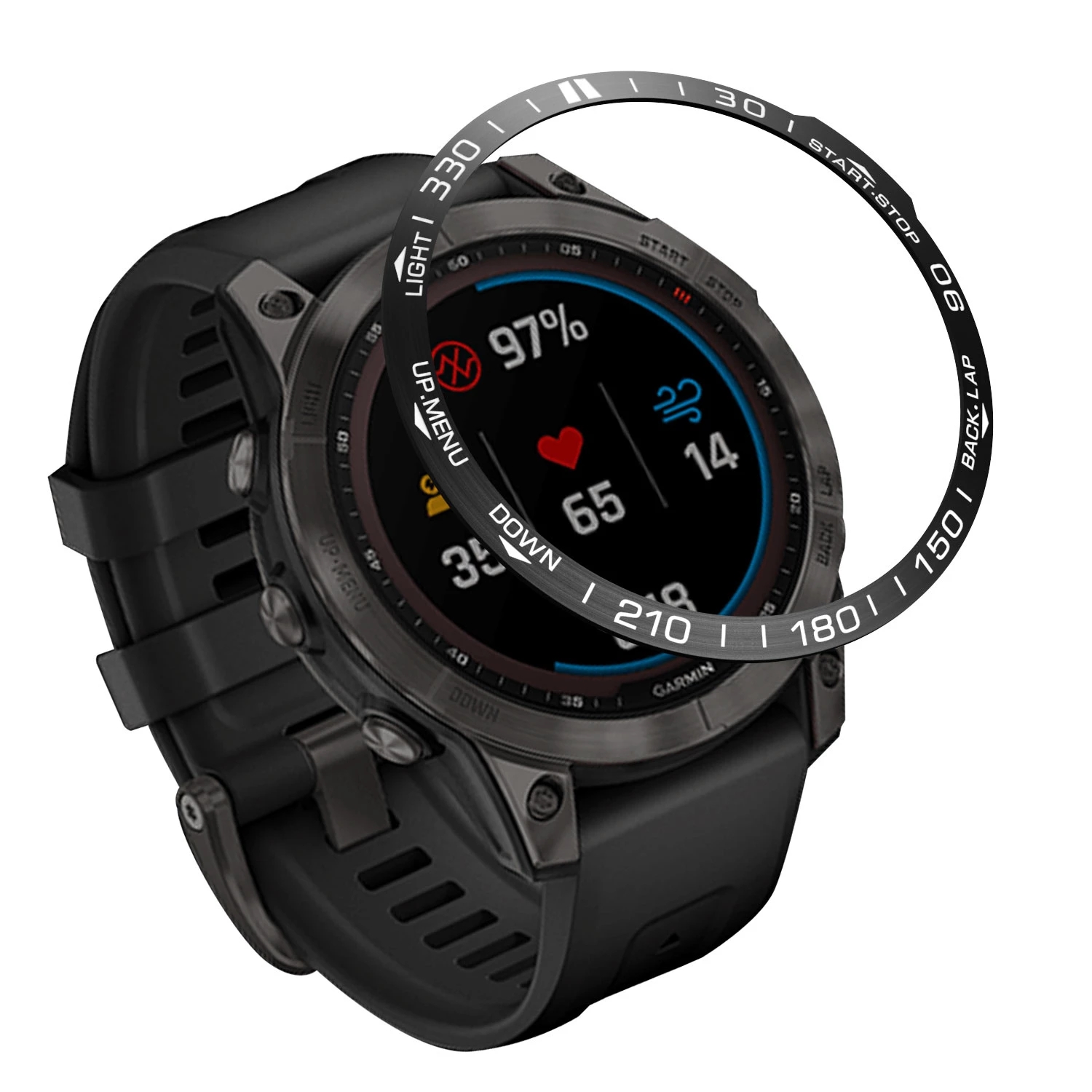 Безель для Garmin Fenix 7 7X 6 – обзор и цена Smartwatch Ring Watches