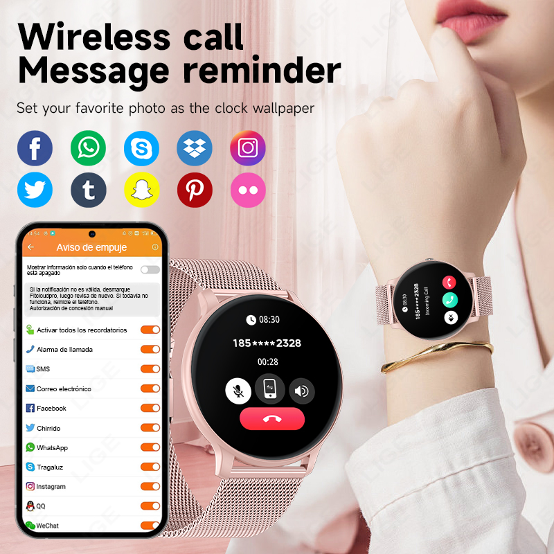 Новые смарт-часы 2026 года с B – обзор и цена Watches Ladies Smartwatch
