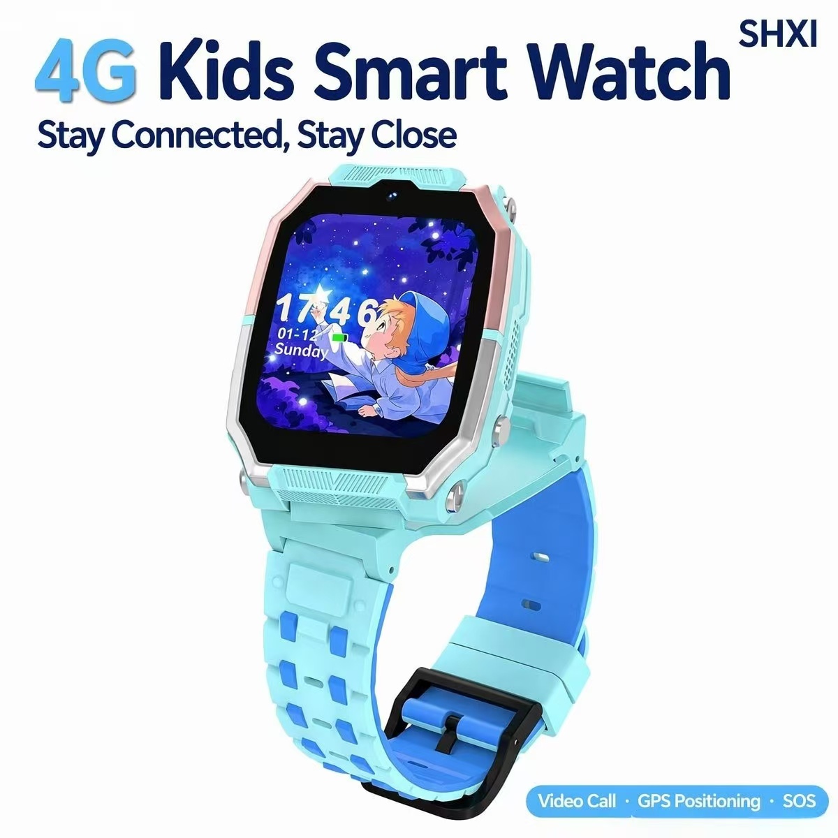 Умные часы SHXI H15 4G для дет – обзор и цена Kids Watches Not Smartwatch