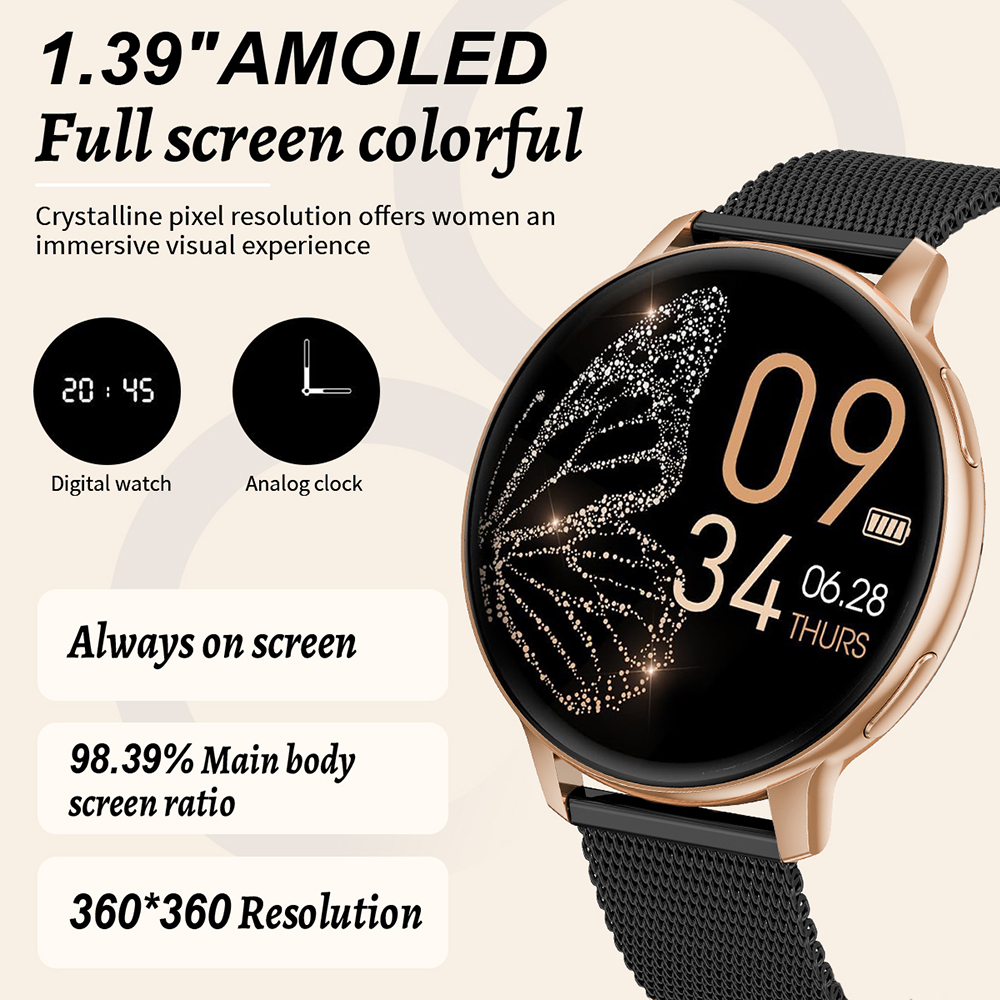 Смарт-часы LIGE Fashion для же – обзор и цена Watches Ladies Smartwatch