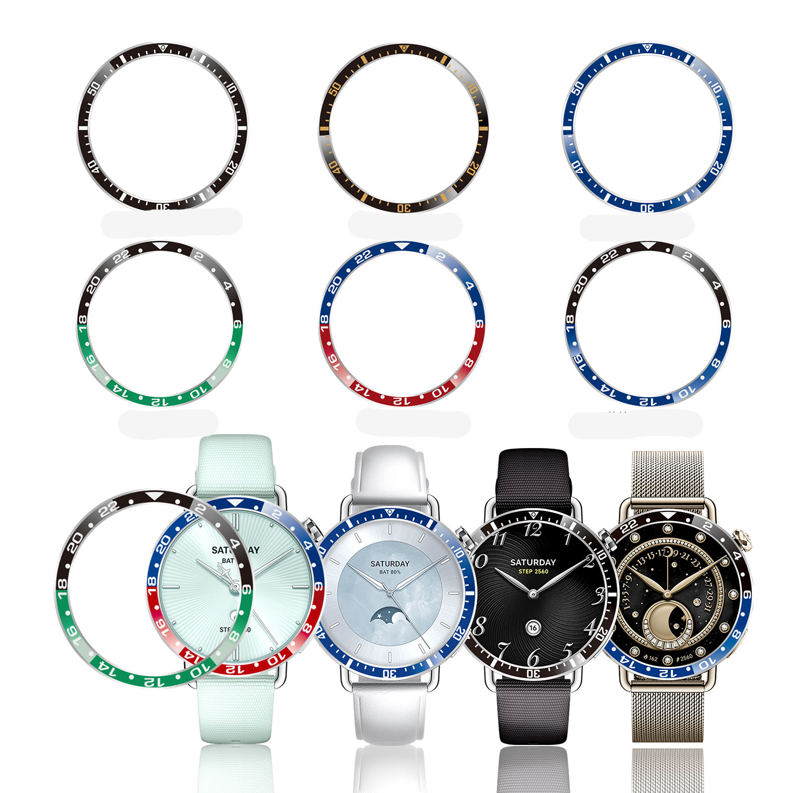 Чехол Heorland Xiaomi Watch S4 – обзор и цена Smartwatch Ring Watches