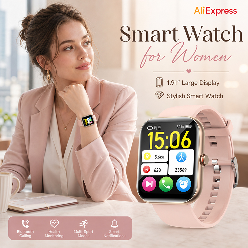 Женские умные часы с функцией  – обзор и цена Watches Ladies Smartwatch