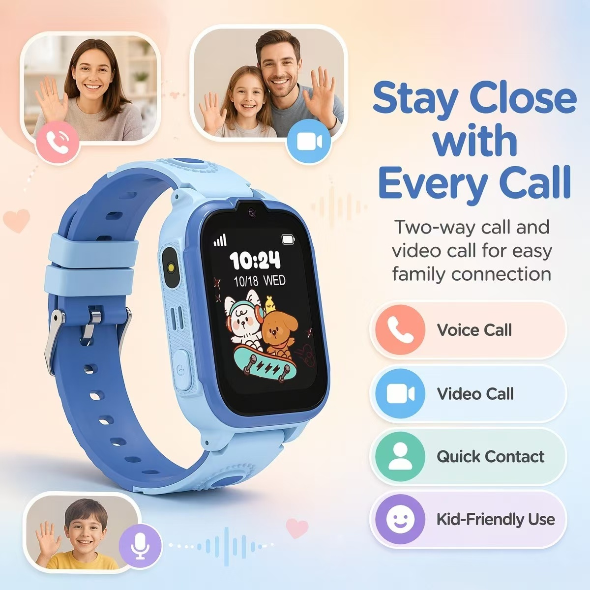 Детские умные часы DH28 с экра – обзор и цена Kids Watches Not Smartwatch