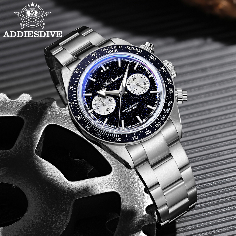 Часы ADDIESDIVE кварцевые мужс – обзор и цена Watch Crown Pusher