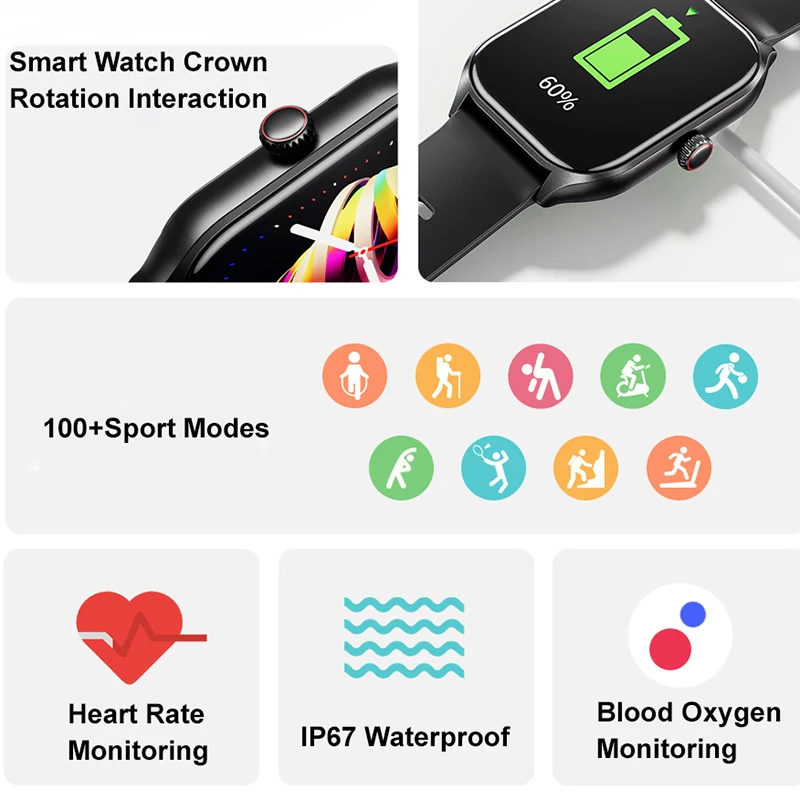 Многофункциональные умные часы – обзор и цена Smartwatch Online Watches For Men