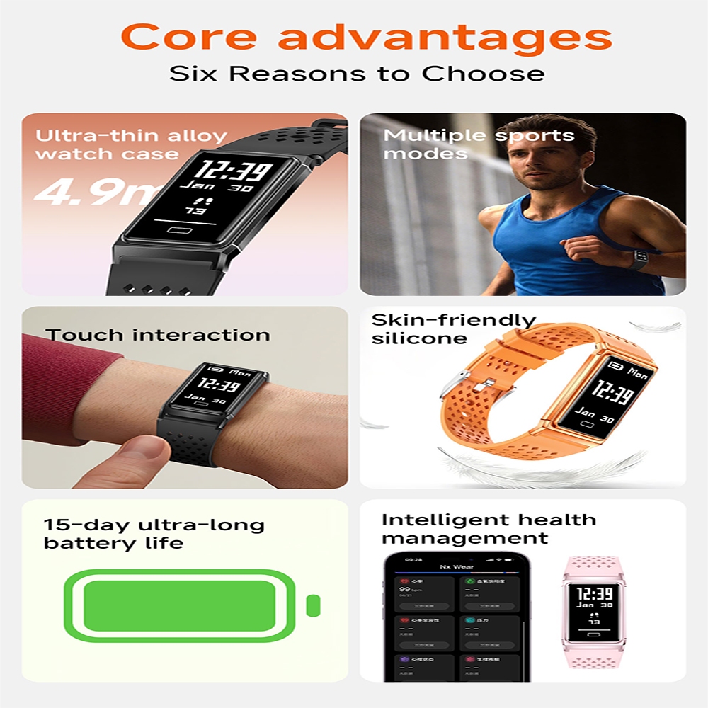 Новые ультратонкие смарт-часы  – обзор и цена Smartwatch Slim Watches For Men