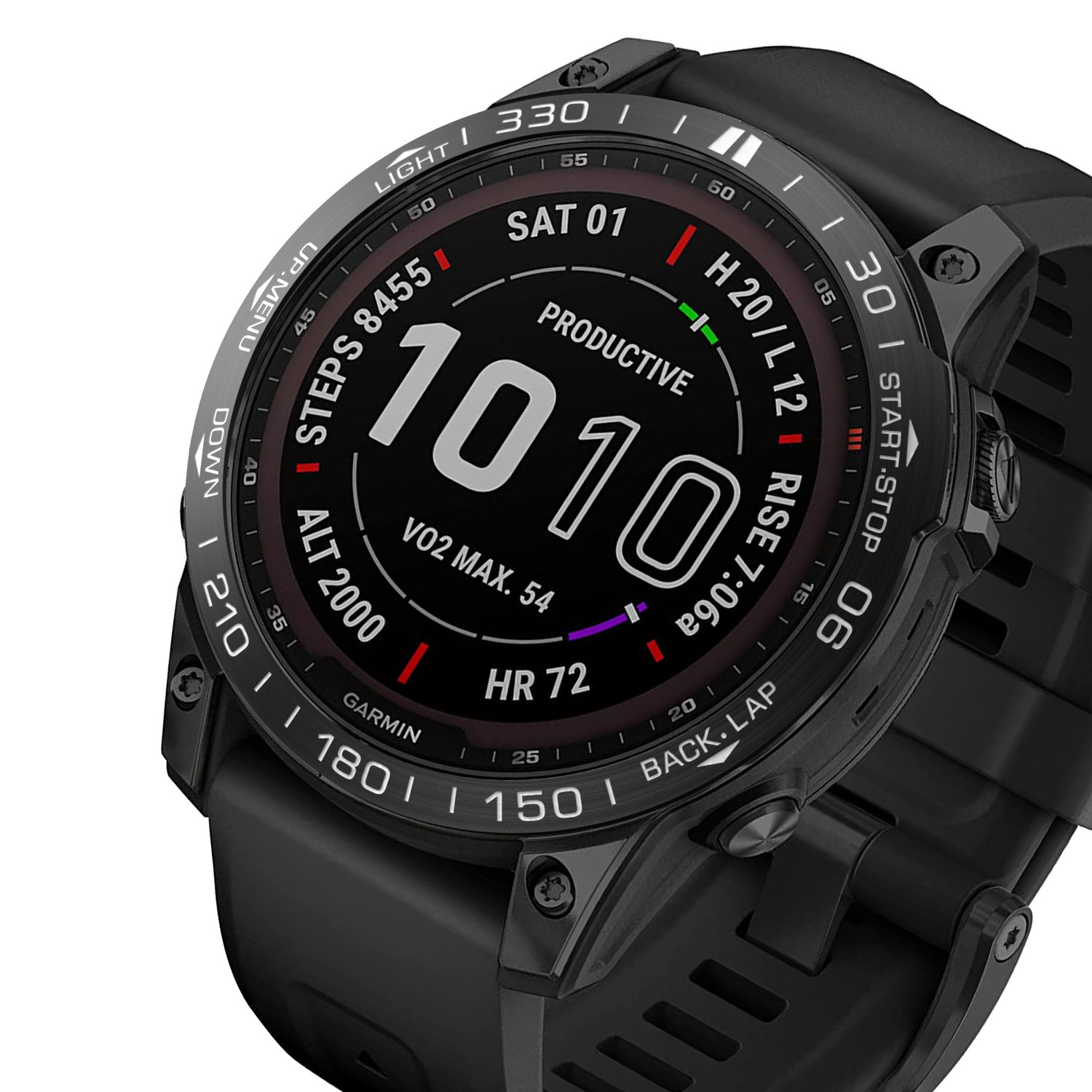 Металлический стильный безель  – обзор и цена Smartwatch Ring Watches
